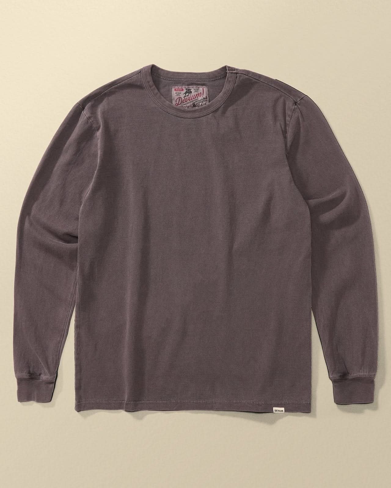 Devium Mocha / XS Sidewalk Long Sleeve Vintage Tee