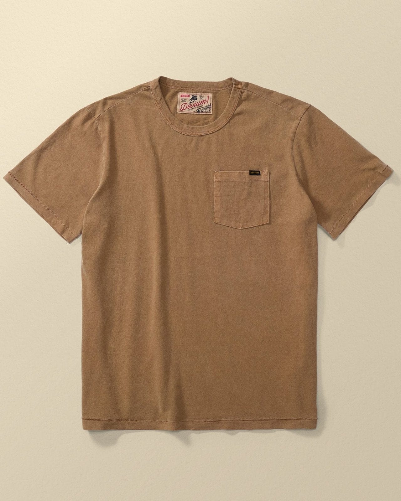 Devium Caramel / S Sidewalk Vintage Pocket Tee