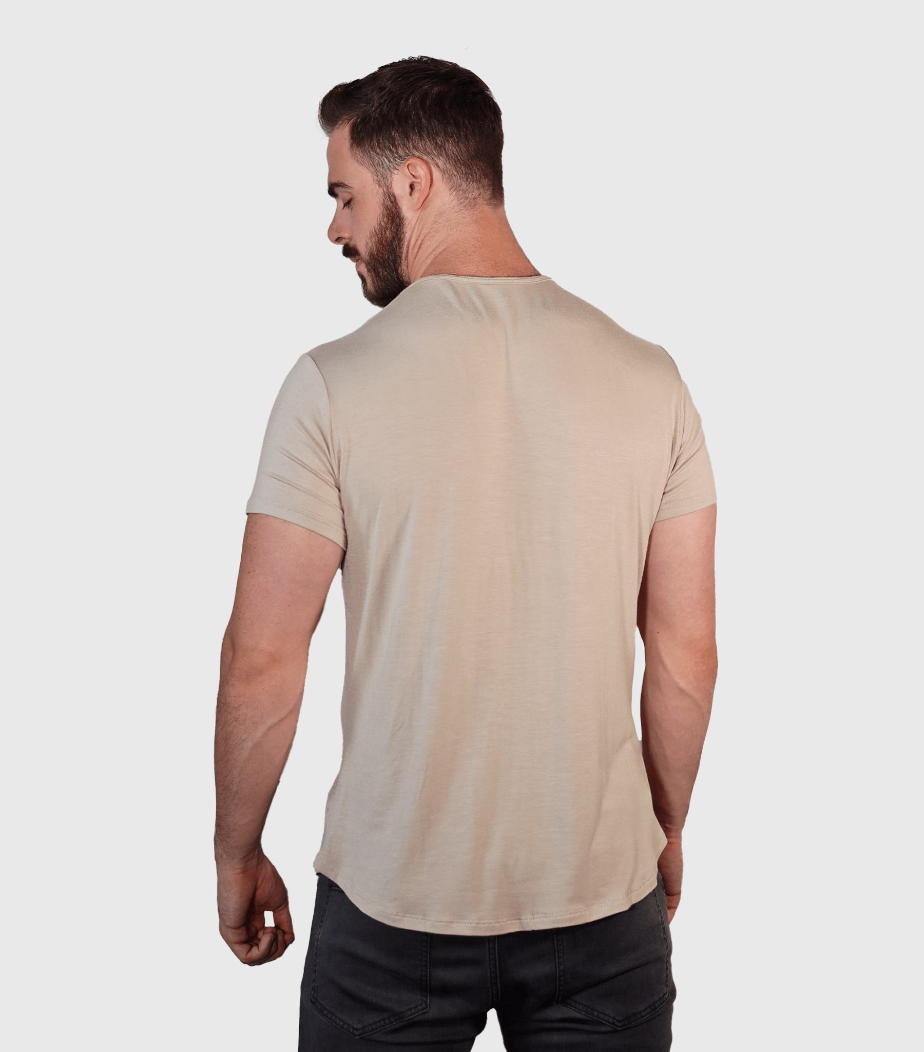 Bamtech Shirt Bamboo Swift Curve-Hem Tee - Black