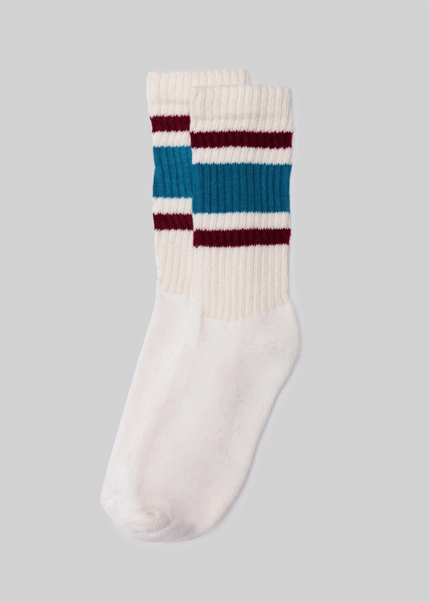 American Trench Socks teal/berry / One Size The Retro Stripe