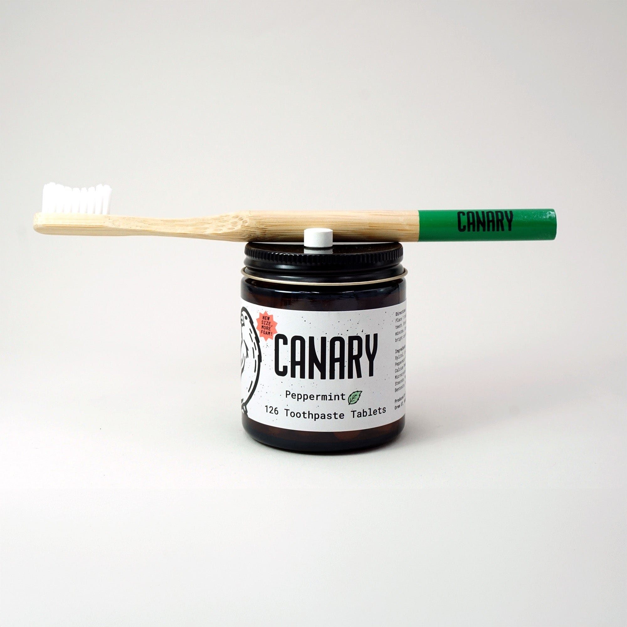 Canary Toothpaste Tablets Peppermint Toothpaste Tablets