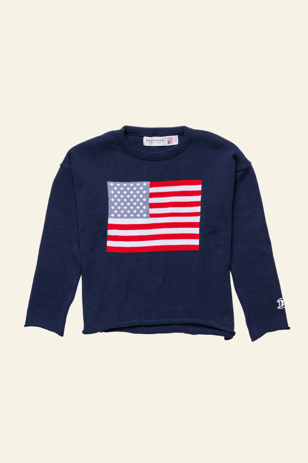 Boathouse womens crew neck sweatshirt Navy / X-Small Women&