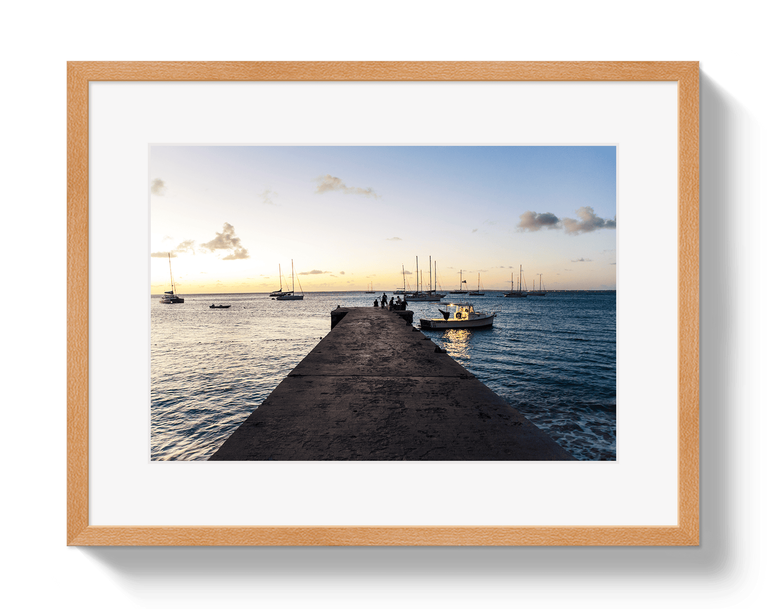 Johnny Vacay Oak / 11x14 / Matte Sunset Harbor