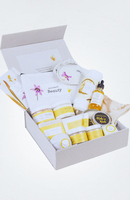 Lizush Citrus Gifts Cheer up Citrus Sunshine Gift Basket, Natural Care Package, Recovery Gift, New home gift, Attention Gift