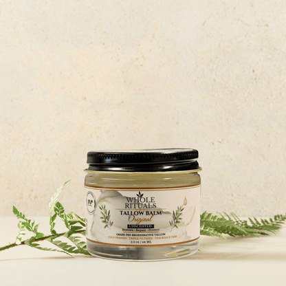 Whole Rituals Face Moisturizer 2.3 oz / 68ML / 1 Jar Grass-Fed Tallow Balm — Original