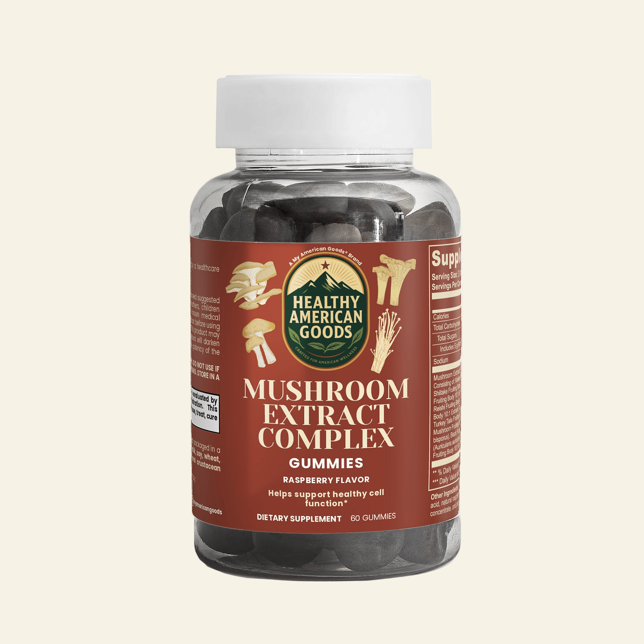 Healthy American Goods™ Mushroom Products Mushroom Extract Complex