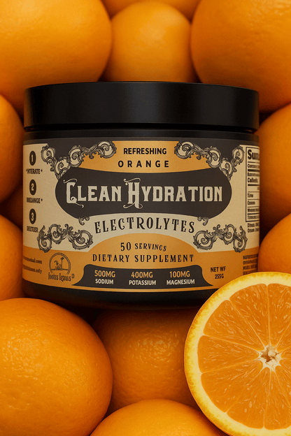Roots and Leaves, LLC Clean Hydration - Orange - Electrolytes
