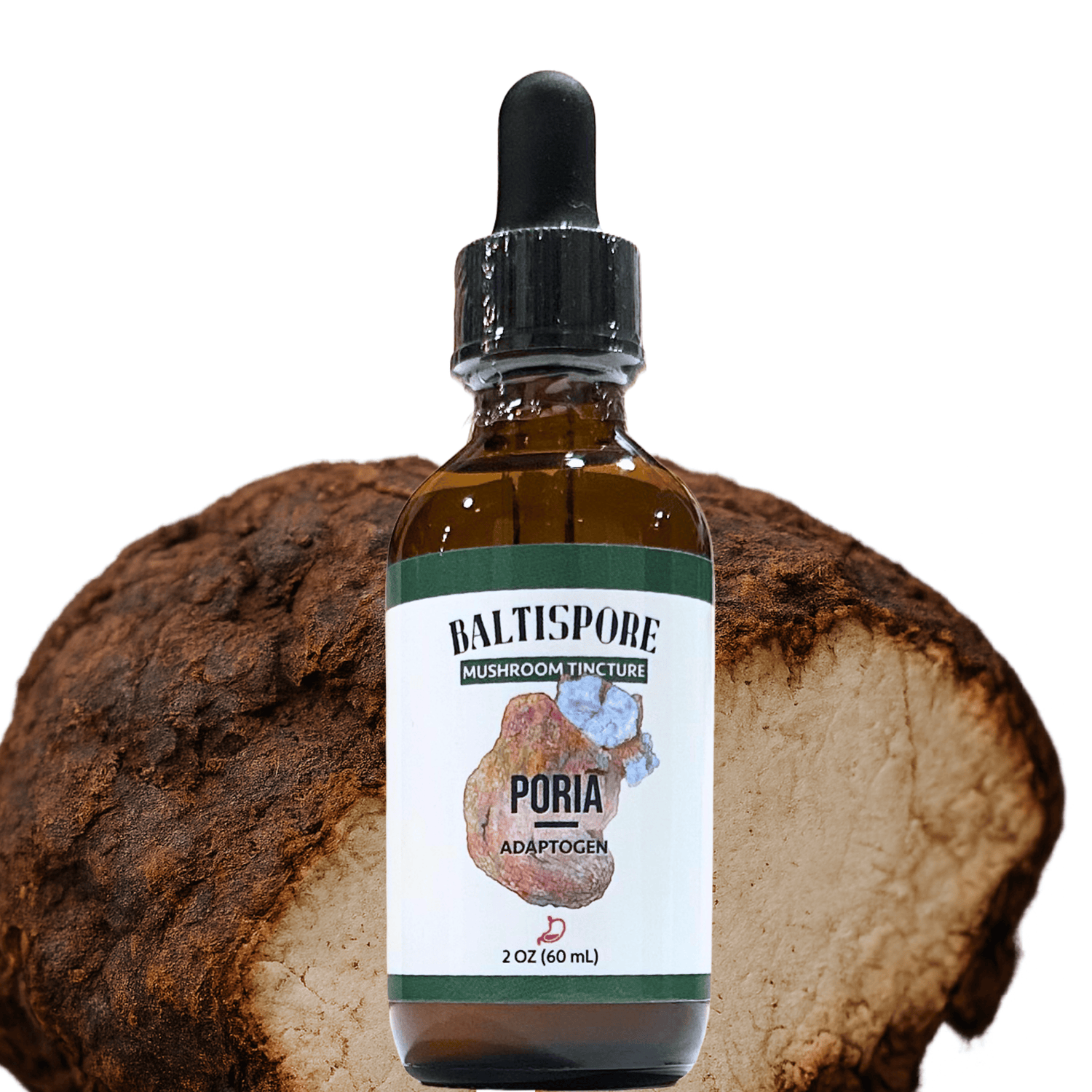 BaltiSpore Tincture Poria Mushroom Tincture