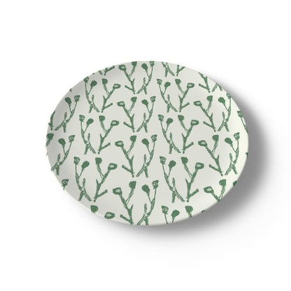 Erin Donahue Tice China Plates Set of Climbing Jasmine China Plates (Set of 4 or 8)