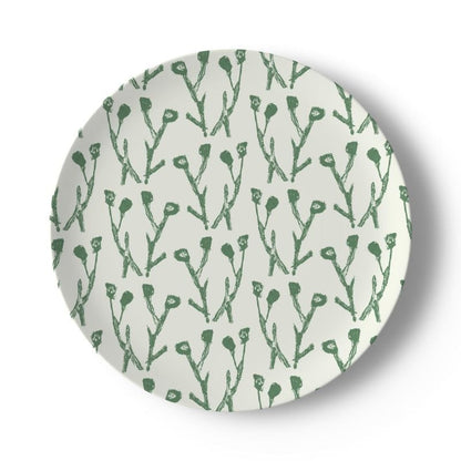 Erin Donahue Tice China Plates Set of Climbing Jasmine China Plates (Set of 4 or 8)