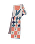 Biquette Adult Scarf Teal Grapefruit in Egyptian Cotton Toni Darling Frank Scarf