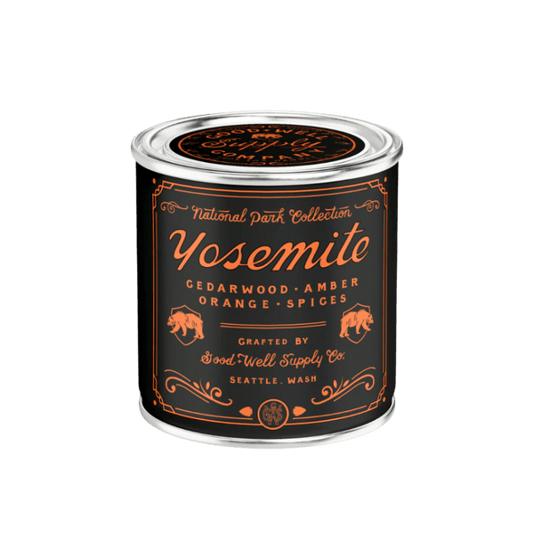 Good & Well Supply Co Candles Yosemite National Park Candle