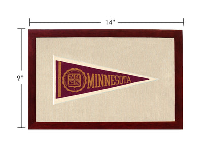 Americana Memories Vintage Pennants and Memorabilia Vintage Minnesota Pennant