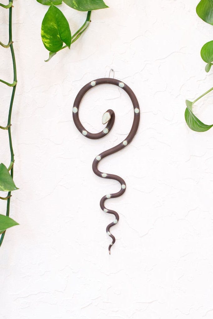 Carter + Rose Stevie Medium Ceramic Wall Snake