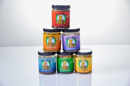 Zenbear Honey Tea mix-and-match 3-Flavor Honey Tea Mini Assortment – Organic Wellness Gift Set (3 x 3 oz)