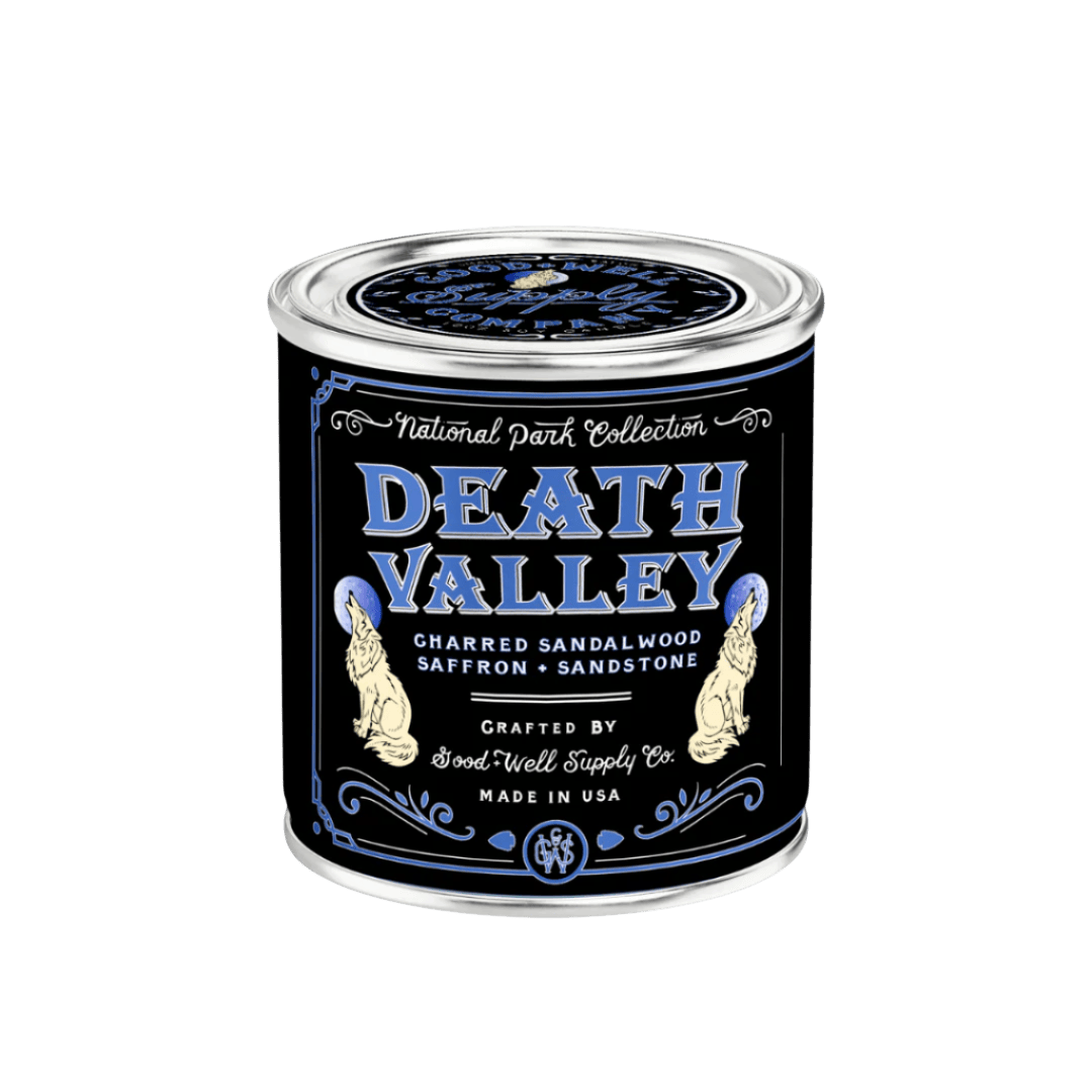 Good &amp; Well Supply Co Candles Death Valley National Park Candle