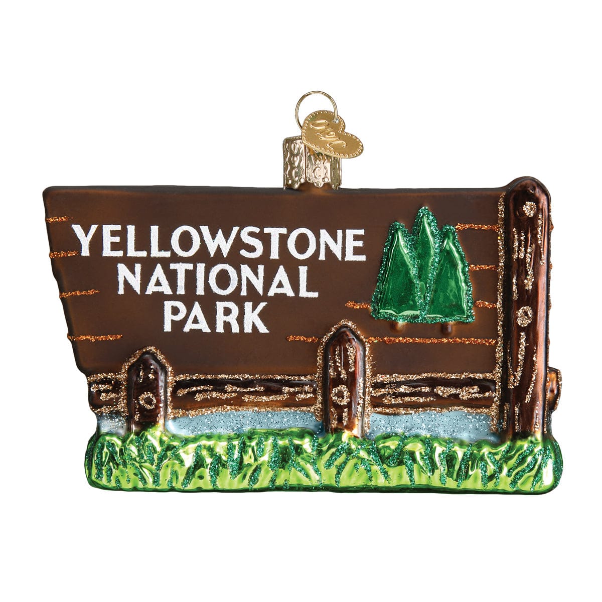 Old World Christmas 2.75 X 4 X 0.75 / 36173 Yellowstone National Park