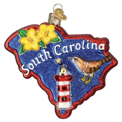 Old World Christmas 1 X 4 X 4.5 / 36297 State Of South Carolina Ornament