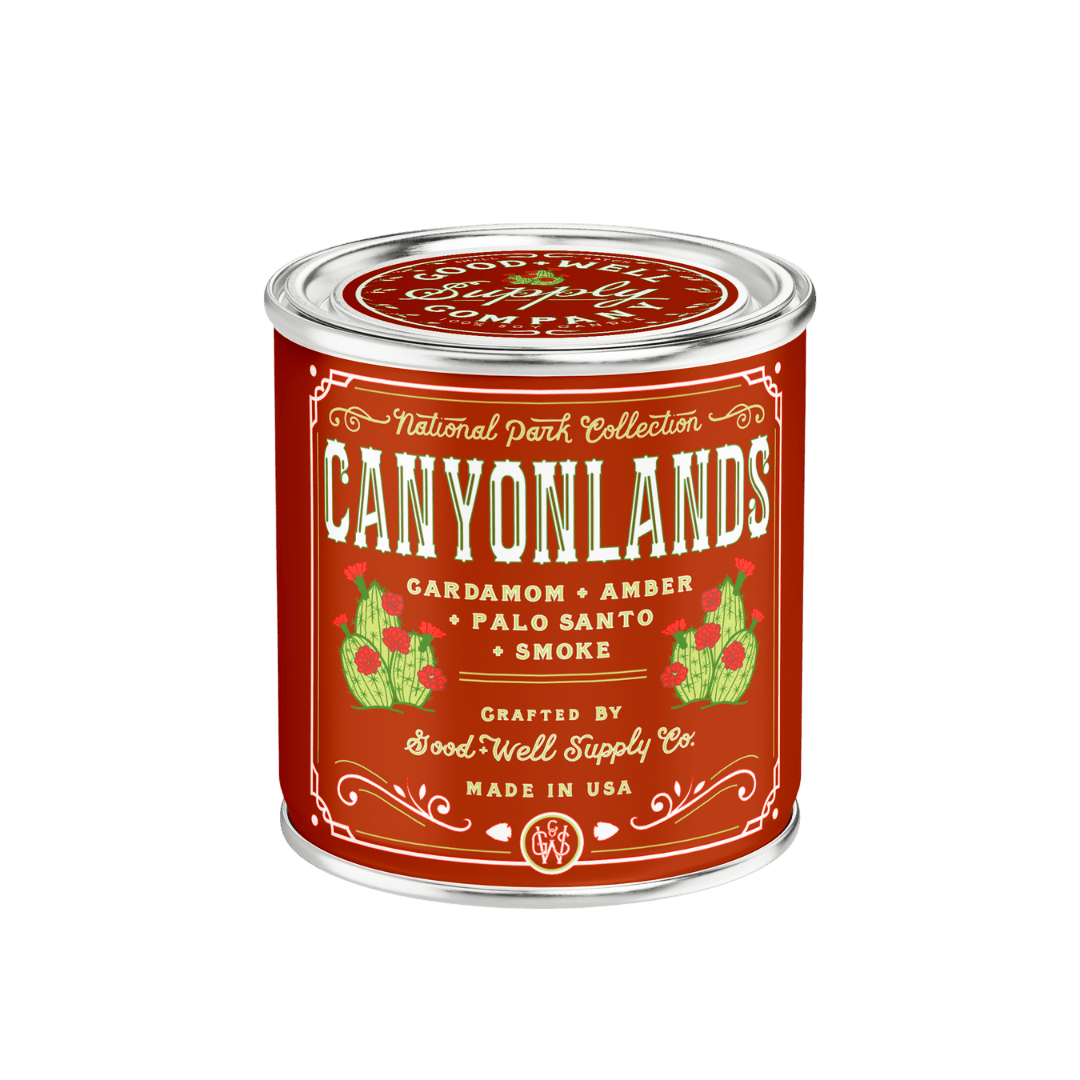 Good &amp; Well Supply Co Candles Canyonlands National Park Candle