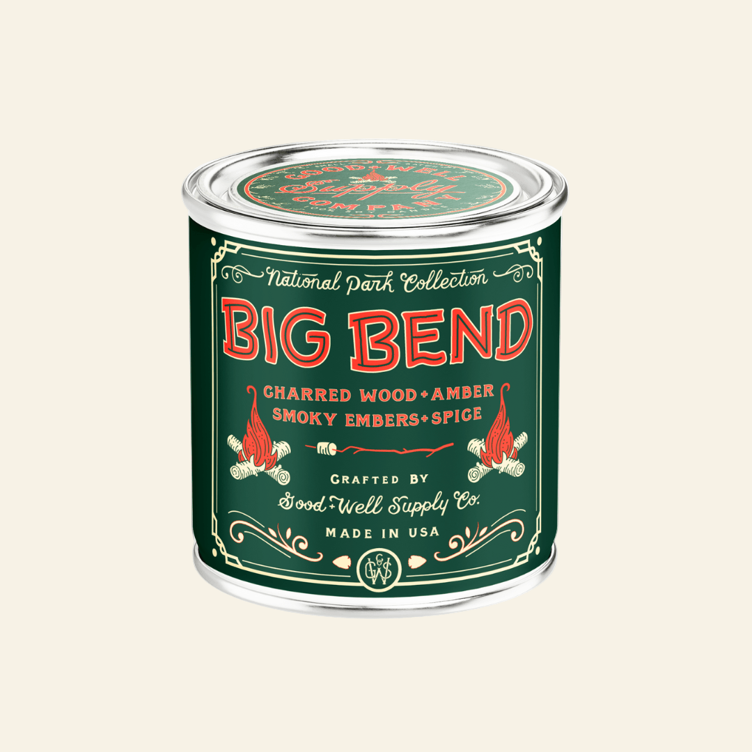 Good &amp; Well Supply Co Candles Big Bend National Park Candle