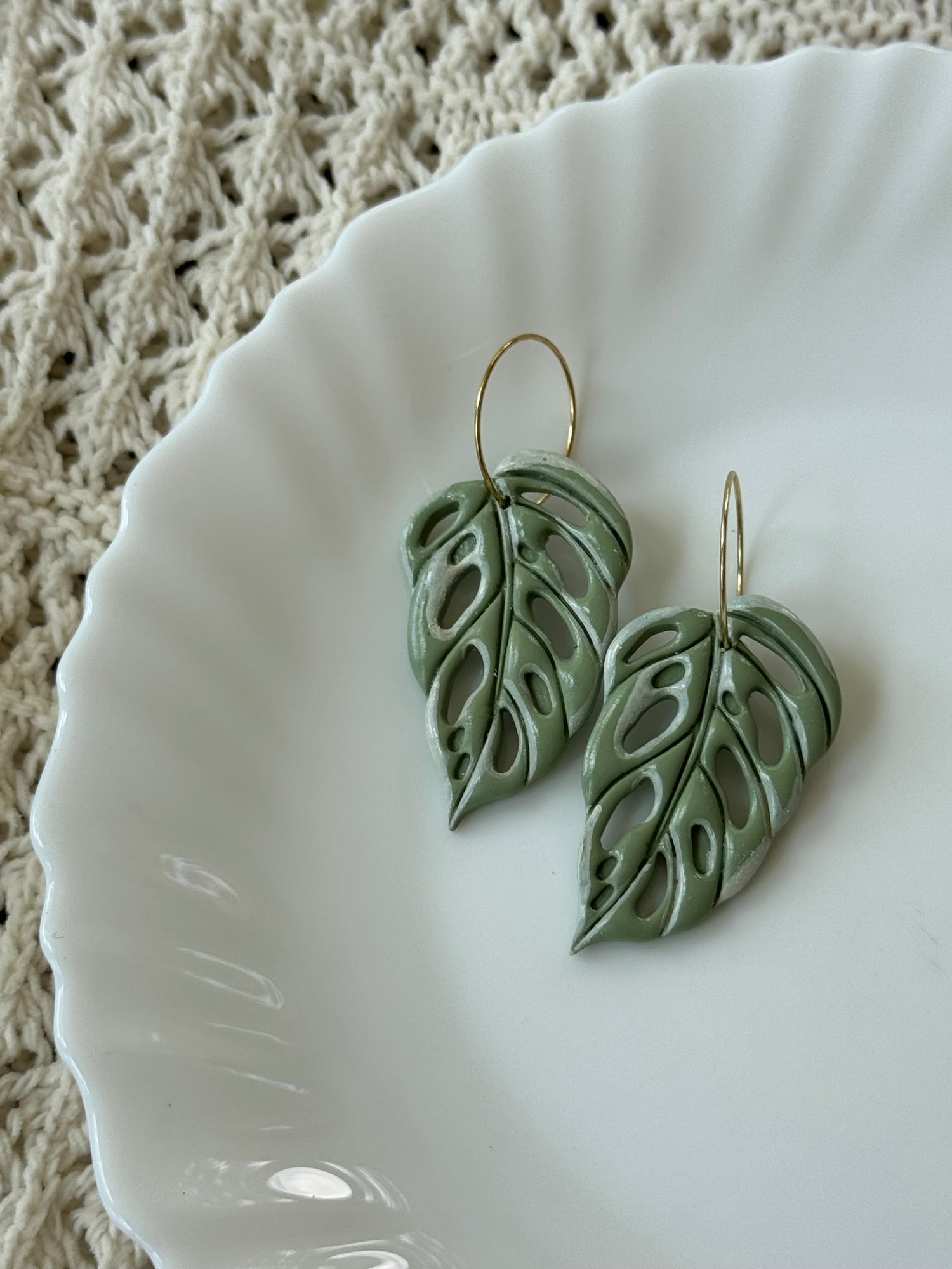 Swiss Cheese Leaves