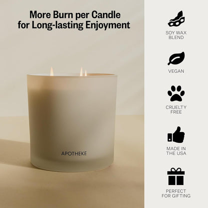 Fig and Olive Leaf 3-Wick Candle