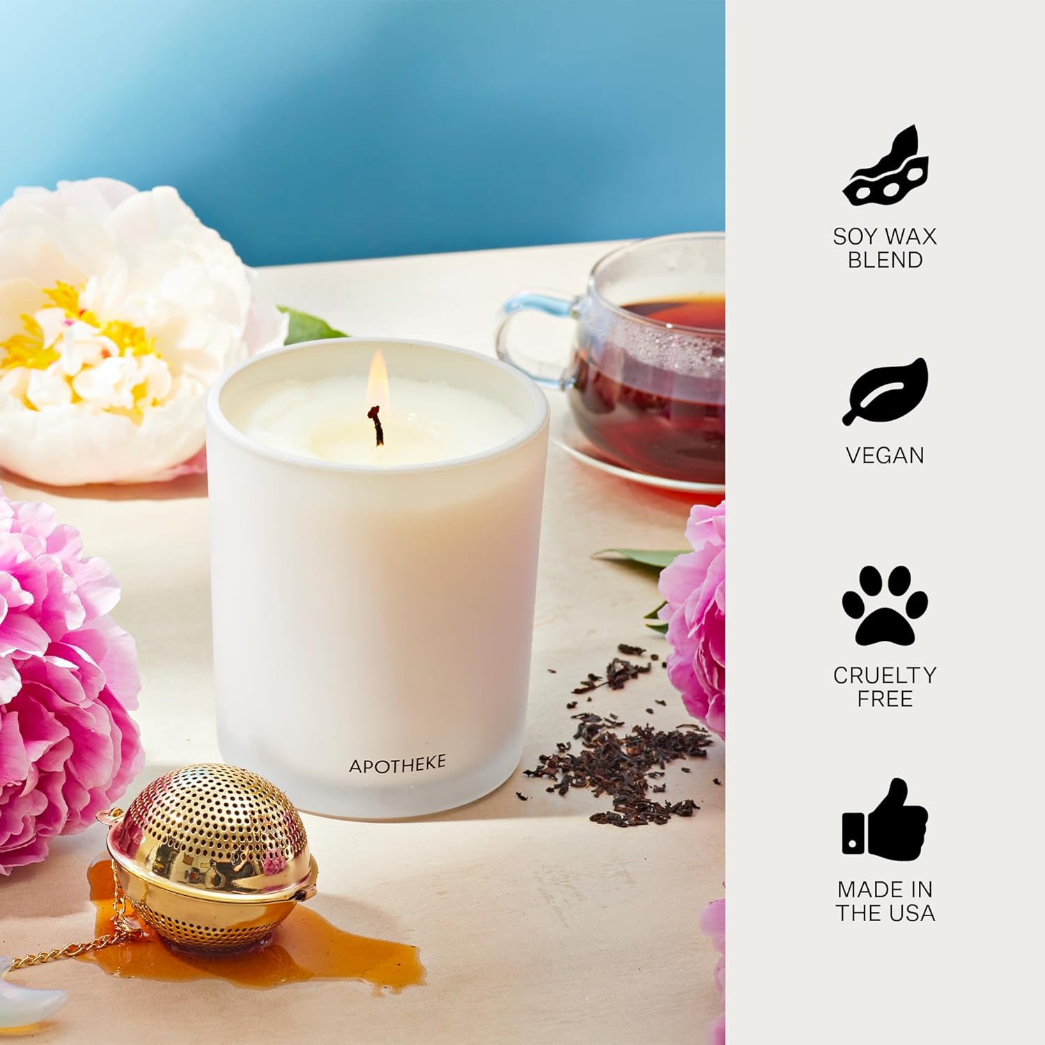 Earl Grey Bitters Petite Candle