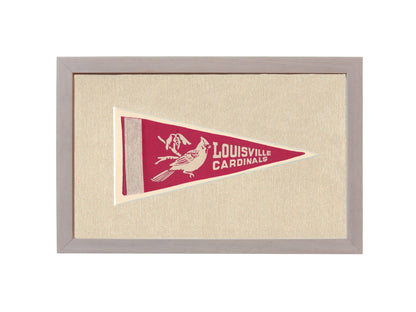 Americana Memories Vintage Pennants and Memorabilia Vintage University of Louisville Pennant