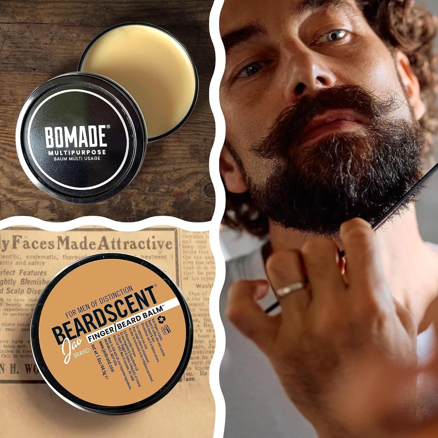 Jao Brand Beard Oils &amp; Balms Bomade: BeardScent