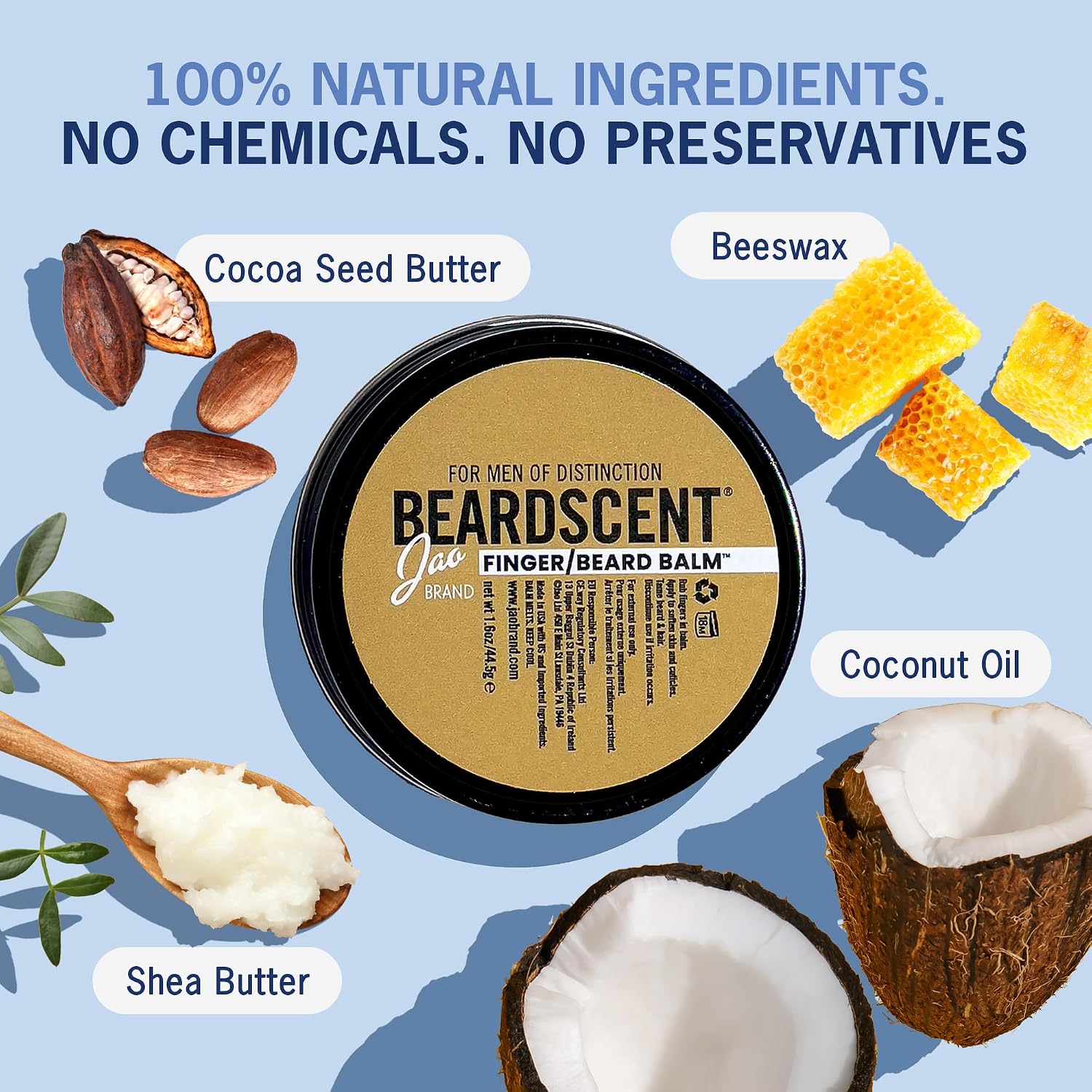 Jao Brand Beard Oils &amp; Balms Bomade: BeardScent