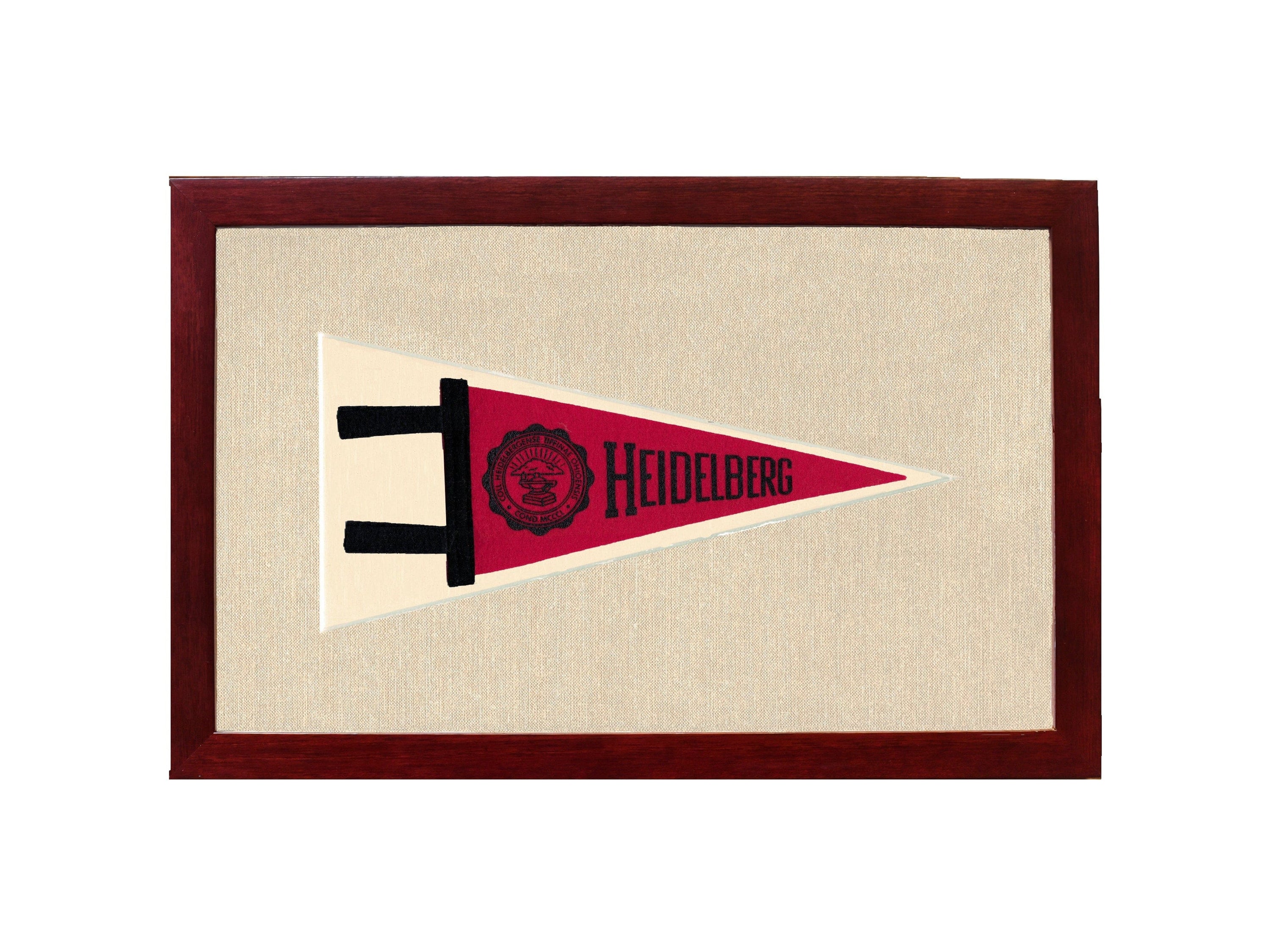 Americana Memories Vintage Pennants and Memorabilia Vintage Heidelberg University Pennant
