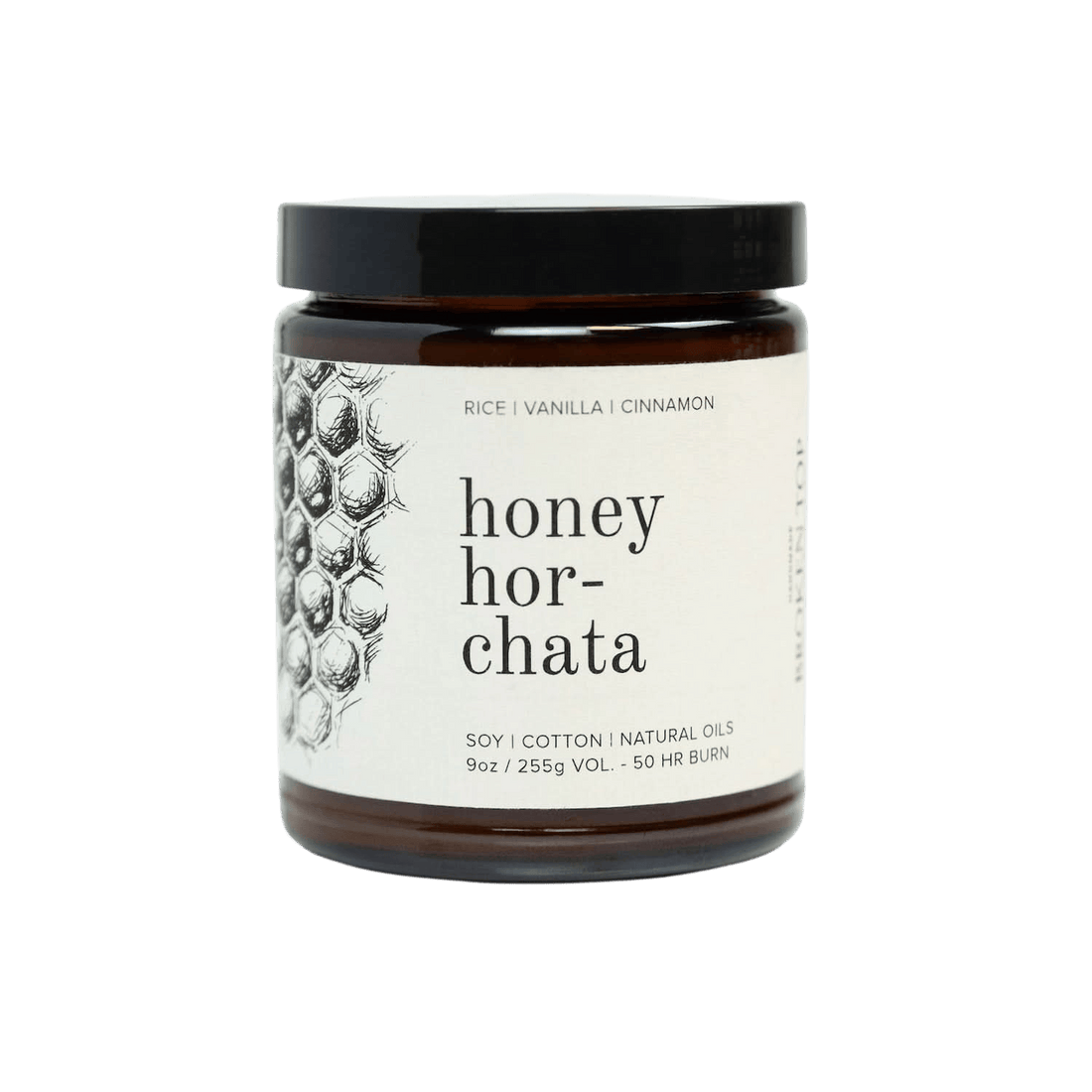 Broken Top Brands Candle 9oz Honey Horchata Soy Candle