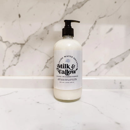 Tallow, Shea &amp; Goat Milk Leave-In Conditioner