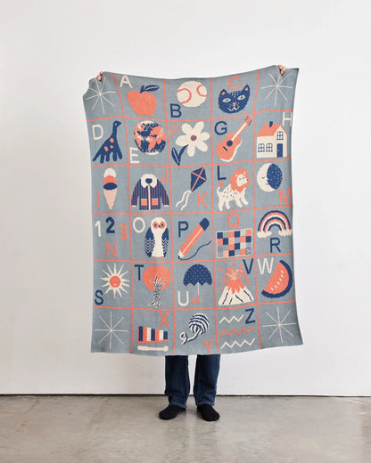 Biquette Baby Blanket ABC Baby Blanket