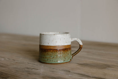 KJ Pottery Mug Desert Green The Mug