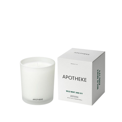 APOTHEKE Classic Candles Wild Mint and Ivy Classic Candle
