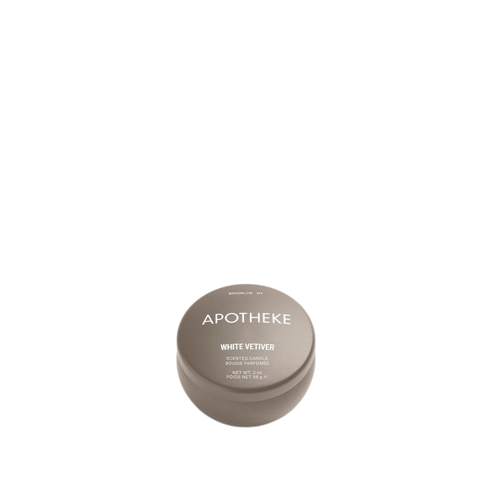 APOTHEKE Mini Candle Tins White Vetiver Mini Candle Tin
