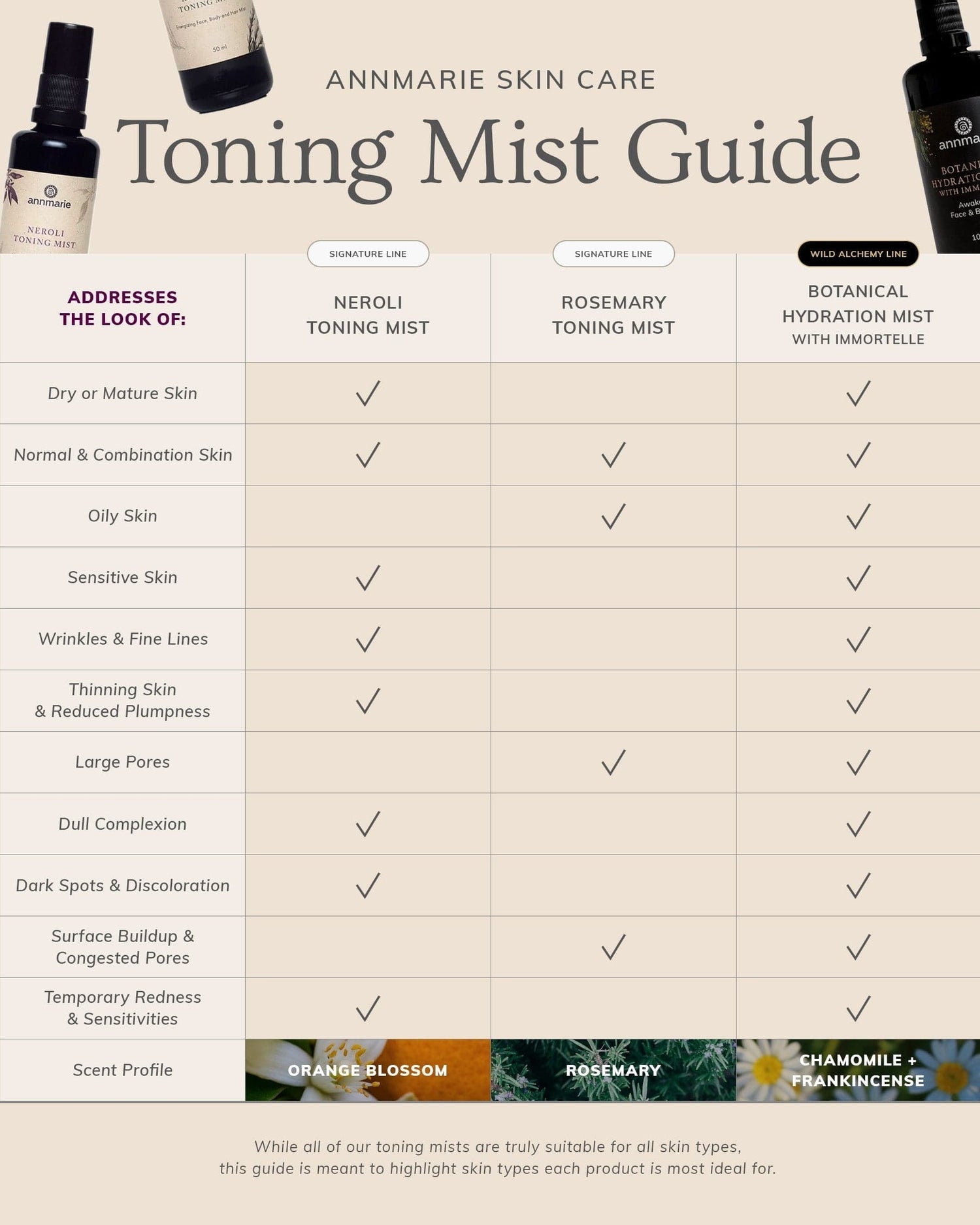 Annmarie Skin Care HIDDEN Rosemary Toning Mist (50ml)