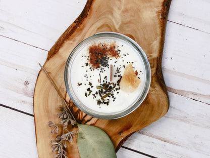 Butter Me Up Organics candle Abundance Candle – Hand-Poured Soy Ritual Candle