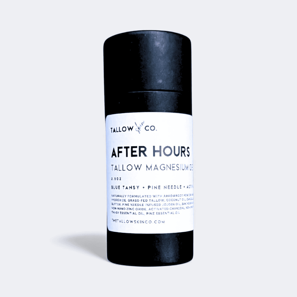 After Hours Tallow Magnesium Deodorant