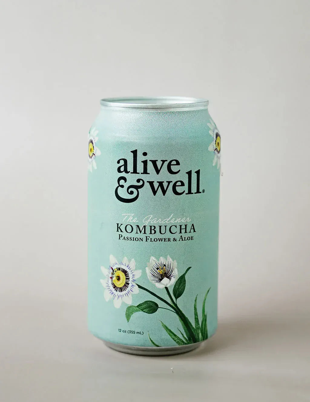 Alive &amp; Well Kombucha Kombucha Passionflower &amp; Aloe Kombucha
