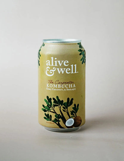 Alive &amp; Well Kombucha Kombucha Oak &amp; Coconut Kombucha Organic