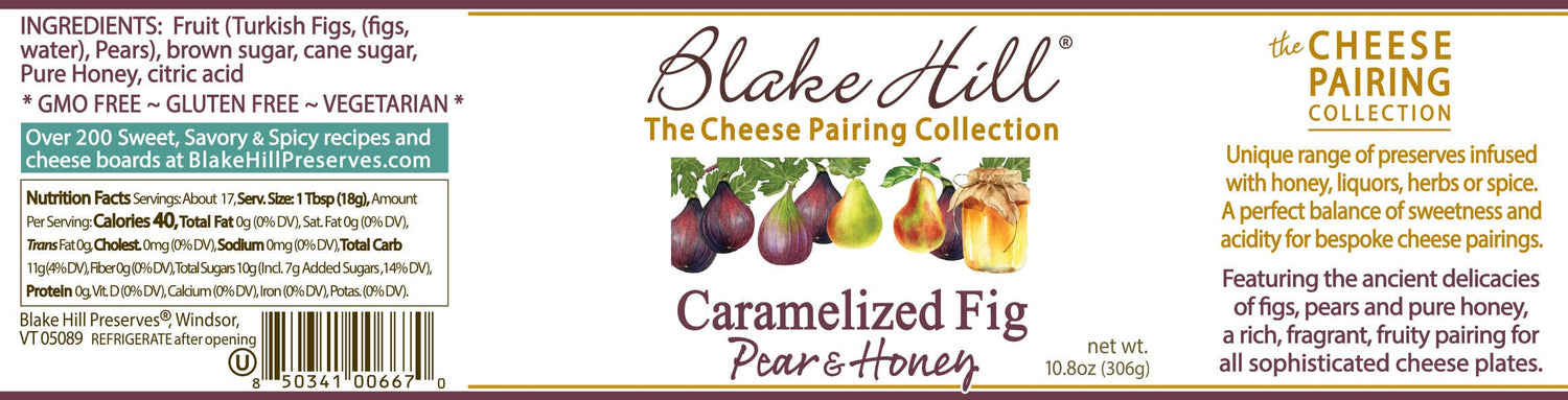 Blake Hill Preserves jam Caramelized Fig with Pear &amp; Honey