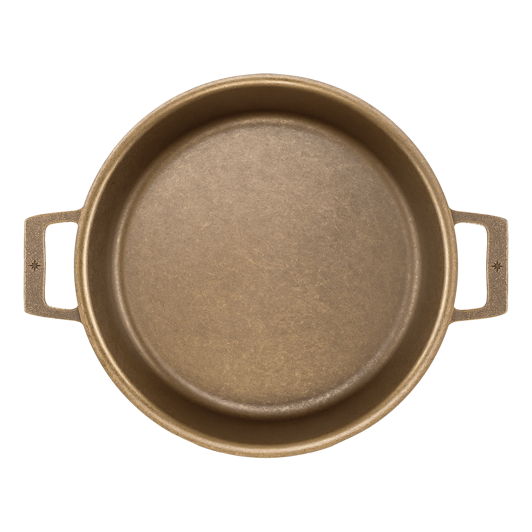 Stargazer Cast Iron Cookware Seasoned 13.5-Inch Cast Iron Braiser