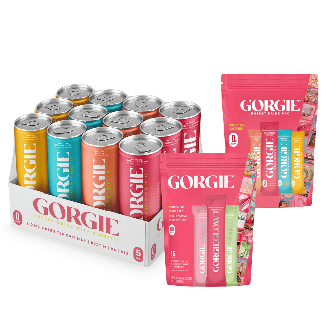 GORGIE BUNDLE - Energy Mix, Glow, and Bestsellers RTD