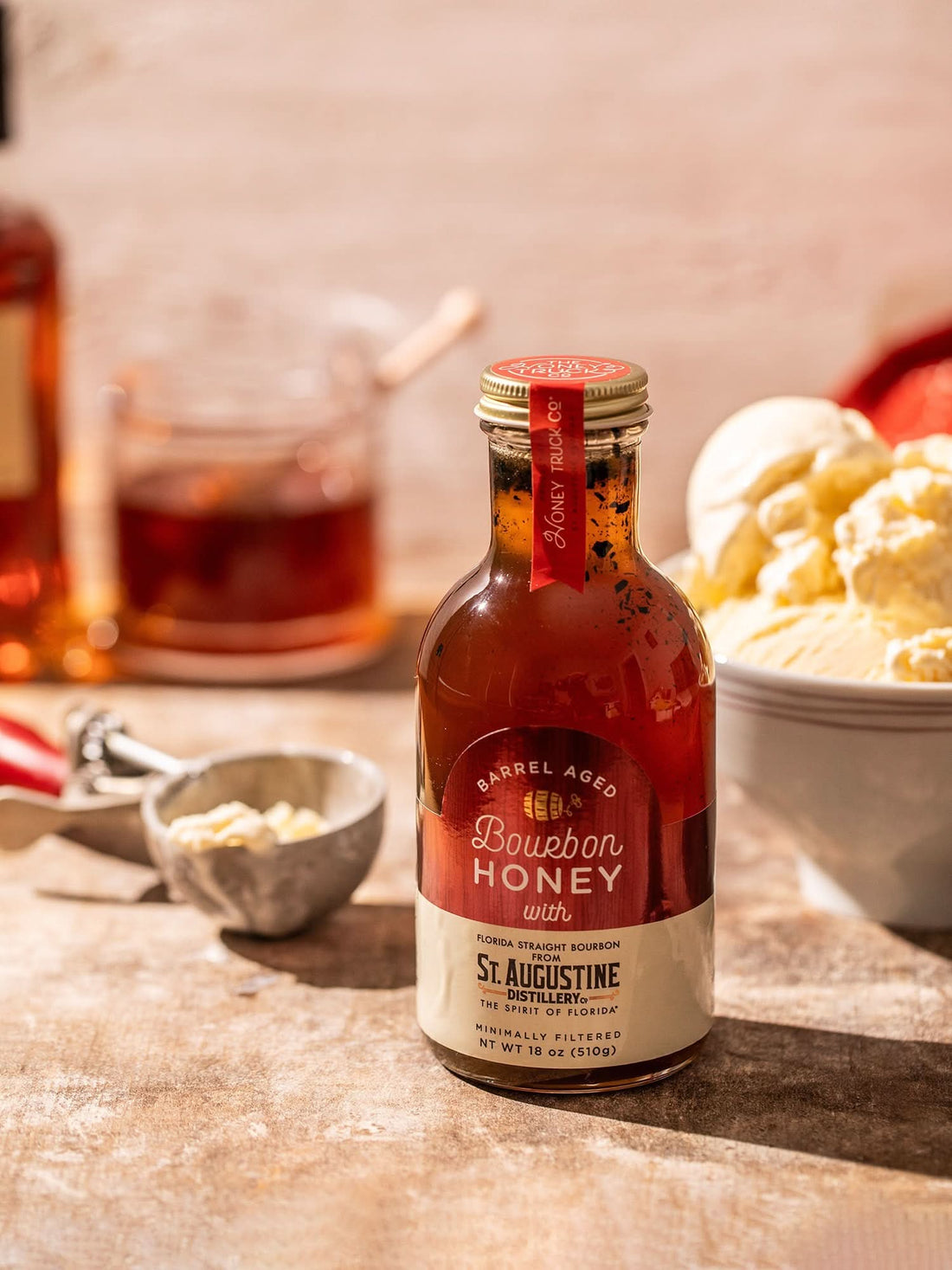 Honey Truck Co Infused Honey Bourbon Honey