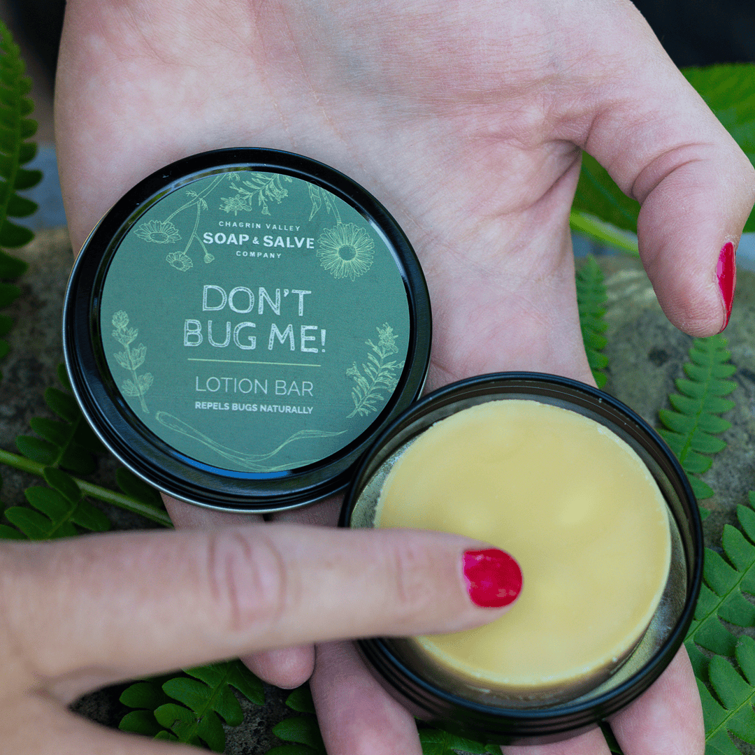 Chagrin Valley Soap &amp; Salve Bug Repellent 1 oz Tin Lotion Bar: Don&