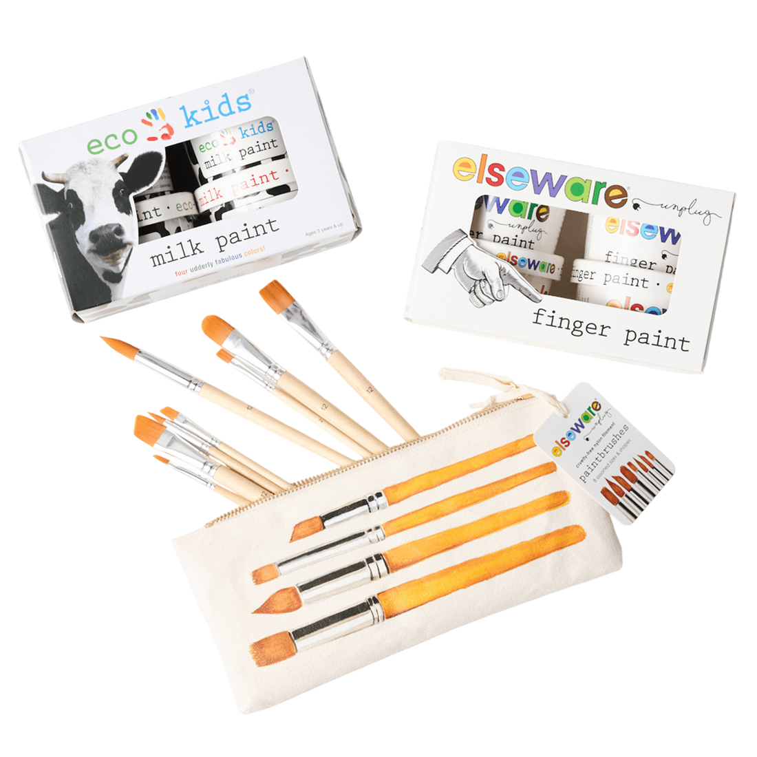 Creative Painting Bundle | All Natural Paints &amp; Tools for Kids