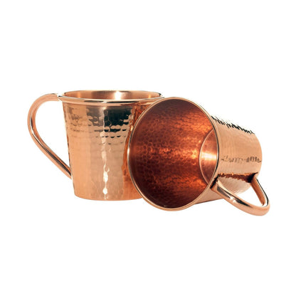 Sertodo Cups Solid Copper Mule Mug, Copper Handle, 18 oz