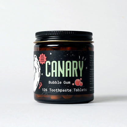 Canary Toothpaste Tablets Bubble Gum Toothpaste Tablets